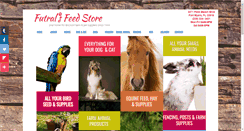 Desktop Screenshot of futralsfeedstore.com